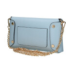 Stylová dámská kožená crossbody kabelka Clara, modrá