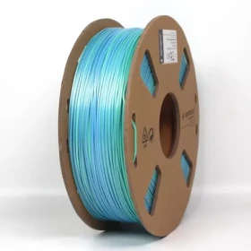 Gembird tisková struna 1.75mm PLA duhová modrá/zelená 1kg (3DP-PLA-SK-01-BG)