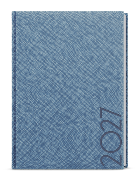 Týdenní diář 2027 Baloušek Oskar Tora A5 modrošedá