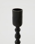 House Doctor Železný svícen Mala Black 13,5 cm, černá barva, kov
