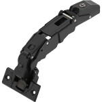 BLUM 70T7550.TL závěs, naložený, nulový přesah, Tip-on, vrut, 155°, Onyx (347945)