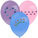 Balónky a diamantové nálepky 3 ks 27,5 cm Balónky a diamantové nálepky 3 ks 27,5 cm