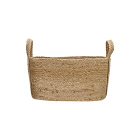 House Doctor Jutový úložný koš Stella Nature M, přírodní barva, textil