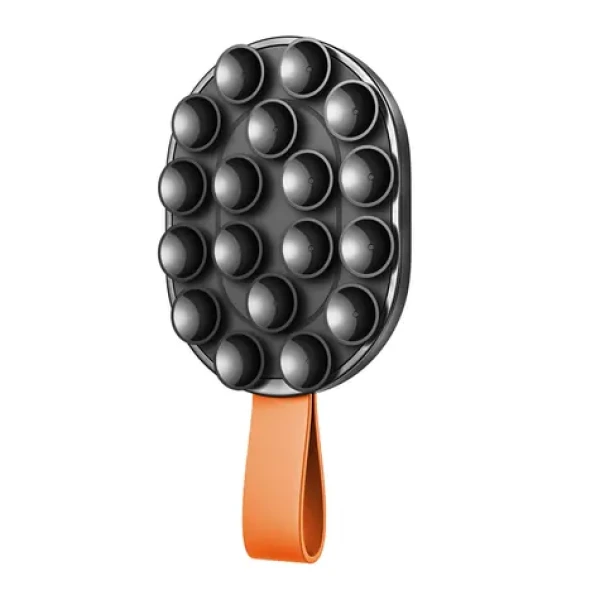 Joyroom JR-ZS393-S MagSafe magnetický držák s přísavkami černo-oranžová (6956116728434)