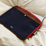 HAY Obal na notebook 13"/14" Midnight Blue Multi, modrá barva, textil