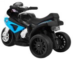 Mamido Dětská elektrická motorka BMW S1000RR tříkolka modrá