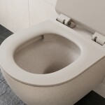 REA - Závěsná WC mísa Carlo Mini Tornado Greige REA-C0362