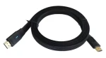Kabel HDMI 2.1 plochý 2 m černá / HDMI kabel / 2 m (AKTBXVH21FLAT20)