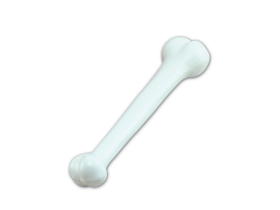 Bílá plastová kost 46 cm