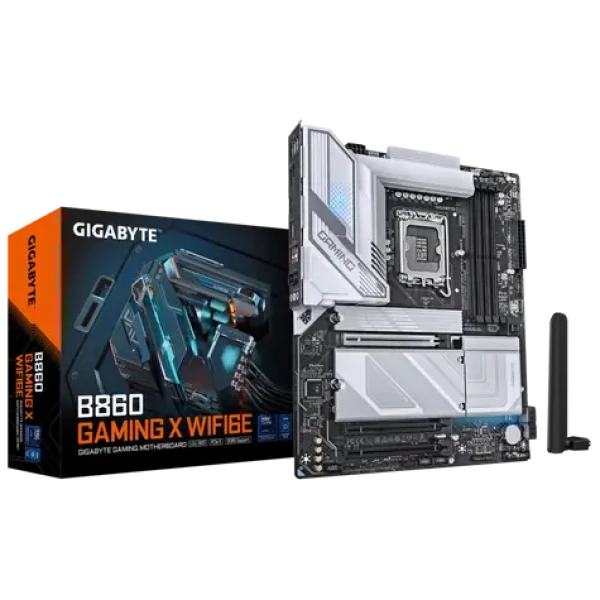 GIGABYTE B860 Gaming X WiFi6E/ B860 / LGA 1851 / 4x DDR5 / PCIEx 16 / 2.5GLAN / Wi-Fi / ATX (B860 GAMING X WIFI6E)