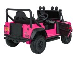 Mamido Dětské elektrické autíčko Land Rover Defender 110 SVX Concept růžové