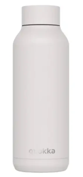 Quokka Nerezová termoláhev Solid Powder bílá 510 ml (Q11992)