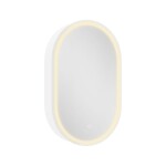 Zrcadlová skříňka s osvětlením SAT 50x80 cm kov SATZGALED5080BI SATZGALED5080BI