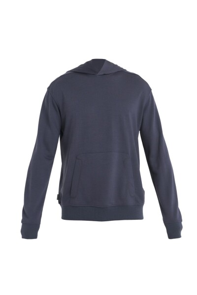 Pánská merino mikina s kapucí ICEBREAKER Mens Merino Shifter II LS Hoodie, Graphite velikost: M