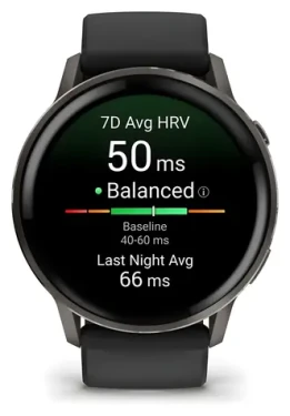 Garmin Venu 4 45 mm černá / Chytré hodinky / 1.4" AMOLED / GPS / Wi-Fi / 5 ATM (010-03014-00)