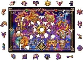 WOODEN CITY Dřevěné puzzle Zvěrokruh