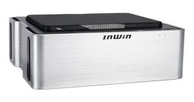 In-Win Chopin MAX stříbrná / Skříň / Mini-ITX / zdroj 200 W 80+ Gold / USB-C (CHOPIN MAX_SL)