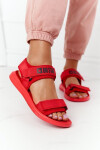 Women's Sport Sandals Big Star HH274A027 Red