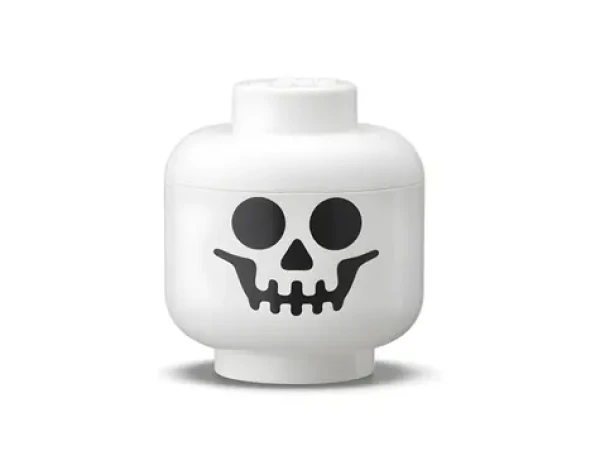 Room Copenhagen 40330803 Storage Head Skeleton mini bílo-černá / Úložná hlava – Skeleton / 102 x 102 x 115 mm (40330813)
