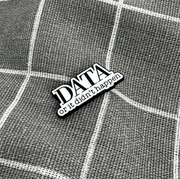 Pinarna.cz Data or it didn't happen / Data, nebo se to nestalo