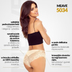 Béžový spodní díl bikin Meave 5034 - Lapinee XL