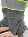 Mazlík elastická fleecová kombinéza pro psa Barva: Šedá, Délka zad (cm): 40, Obvod hrudníku: 42 - 57 cm