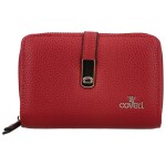 Stylová dámská koženková peněženka Coveri Anya, červená