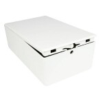 Camdenboss Easy Assembly CBEAC-04-WH pouzdro 150 x 90 x 50 ABS bílá 50 ks