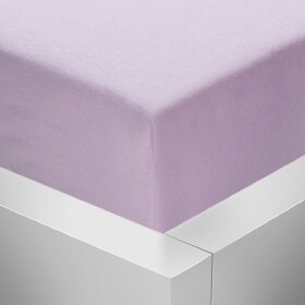 Stanex Napínací prostěradlo jersey - světle fialové ROZMĚR: (š/d/v) 180 x 200 x 20 cm, Barva: SVĚTLE FIALOVÉ