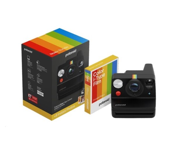 Polaroid Now+ Gen 3 Black bundle with Color Film (8 photos) EDF_1138345