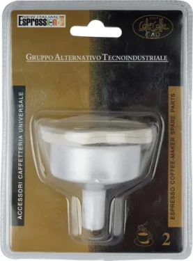 G.A.T. Servisní sada pro moka konvice / Sada těsnění / 2 těsnění, sítko a trychtýř / na 2 šálky