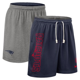 Nike Pánské kraťasy New England Patriots NFL 2025 Sideline Reversible Mesh Dri-FIT Shorts Velikost: S