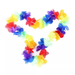 Ptakoviny.cz NÁHRDELNÍK HAVAJ BAREVNÉ KVĚTY 100 CM