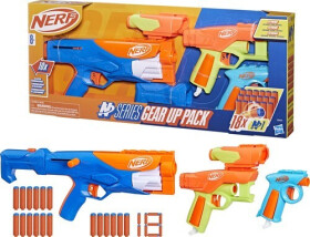 Nerf Gear up pack puška + 2 pistole + 18 šipek - Hasbro Nerf
