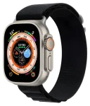 Devia Deluxe Sport 5 černá / Řemínek pro Apple Watch 44/45/49mm / Nylonový / Nastavitelný (6938595381836)