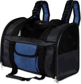 TRIXIE Přepravní batoh CONNOR šedá / Polyester / 42 x 29 x 21 cm / nosnost 8 kg (G14-2882)