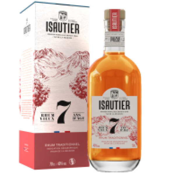 Isautier Vieux 7yo Rhum 40% 0,7 l (karton)