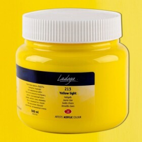 Nevskaya Palitra Ladoga 2224213 Akrylová barva 500 ml, žlutá světlá 213