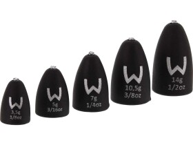 Westin Zátěže Add-It Tungsten Bullet Matte Black,Westin Zátěže Add-It Tungsten Bullet Matte Black