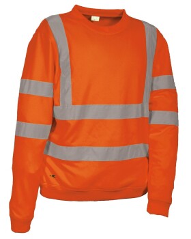 Reflexní pracovní mikina COFRA MARIQUETA Barva: Reflexní oranžová, Velikost: M (V385_0_01_M)