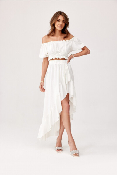 Dámský komplet 182620 smetanový - Roco Fashion 36