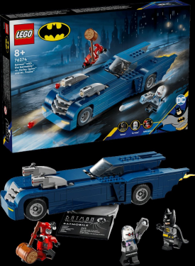 LEGO® DC Batman™ 76274 Batman™ a Batmobil vs. Harley Quinn™ a Mr. Freeze™ - LEGO® Elves