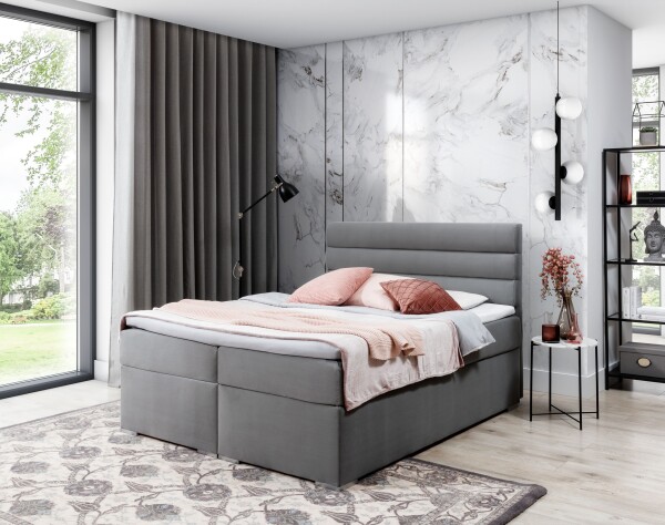 Boxspring Softy Rozměr: 160 x 200 cm, látka: Matt velvet 85