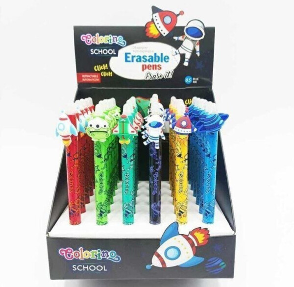 Colorino Gumovatelné pero Vesmír - mix motivů