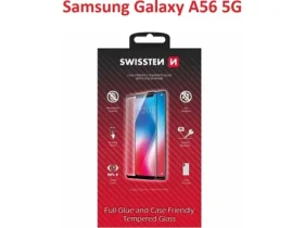 SWISSTEN FULL GLUE COLOR FRAME CASE FRIENDLY sklo pro SAMSUNG GALAXY A56 5G černá (54501875)