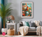 Puzzle Cherry Pazzi 1000 dílků - Květinová melodie (Floral Melody)