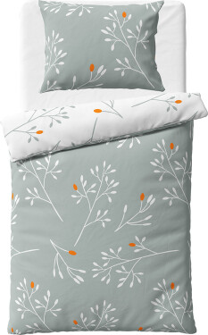 Bavlněné povlečení Winter Šedé