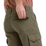 Bushman Pánské kapsáčové kraťasy Cubal, tmavá khaki 48