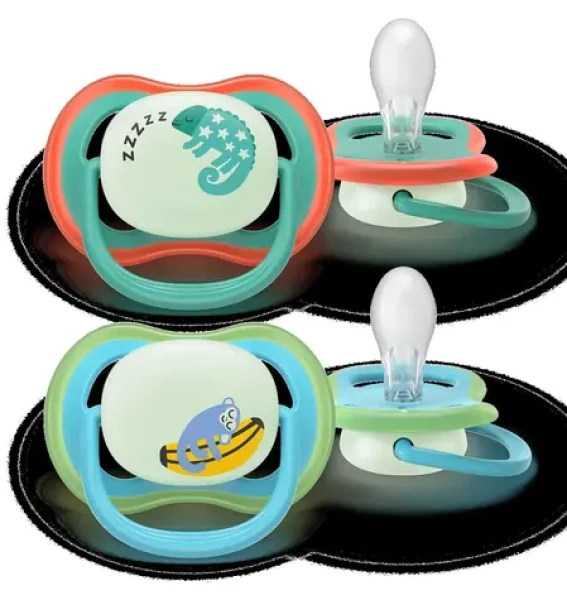 Philips Avent Ultra Air SCF376/28 6-18 m chlapec / Dudlík / Noční / 2 ks
