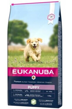 Eukanuba Puppy & Junior Large & Giant Breed Lamb 12 kg